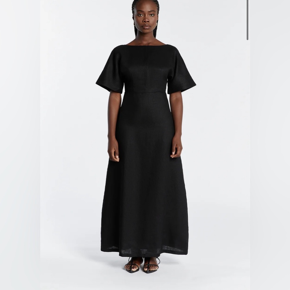 DISSH Black Midi Dress